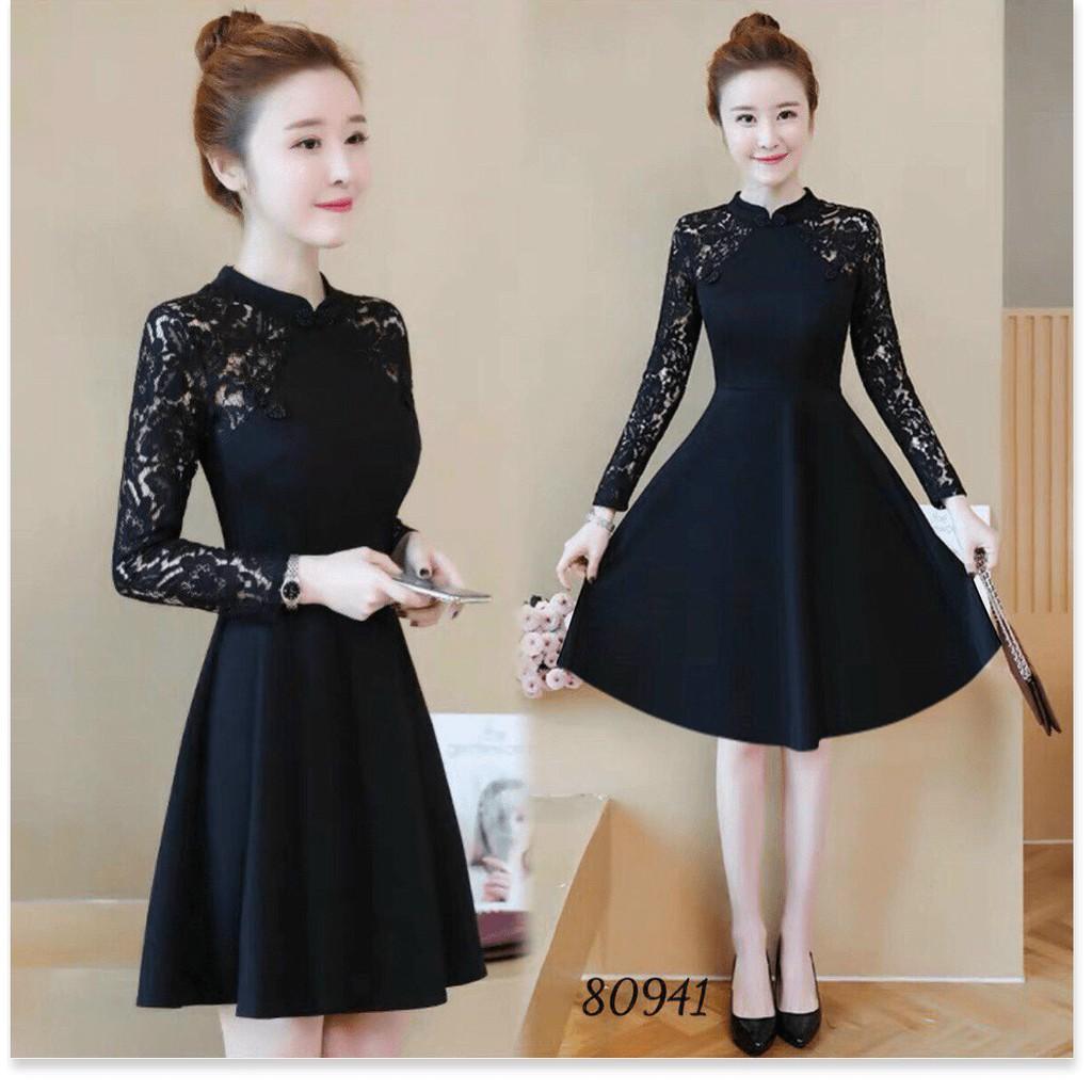 ĐẦM XÒE UMI PHỐI REN NỮ CỰC XINH DÀNH CHO CÁC NÀNG KHANH AN STORE