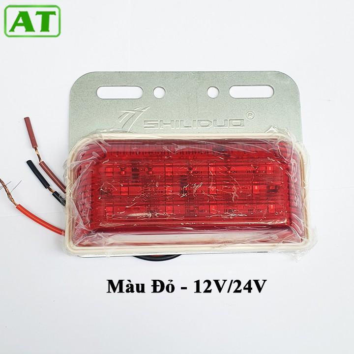 Đèn Led Sườn Xe Tải 12V 24V Có Soi Lốp 5 Màu Tùy Chọn