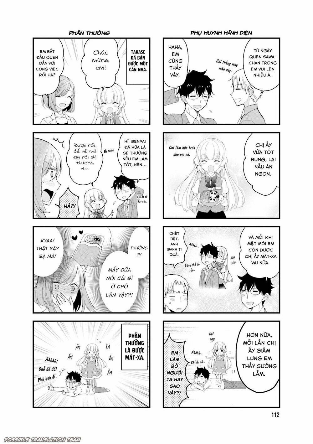 senpai nhỏ nhắn của tôi rất dễ thương chapter 29.5 8