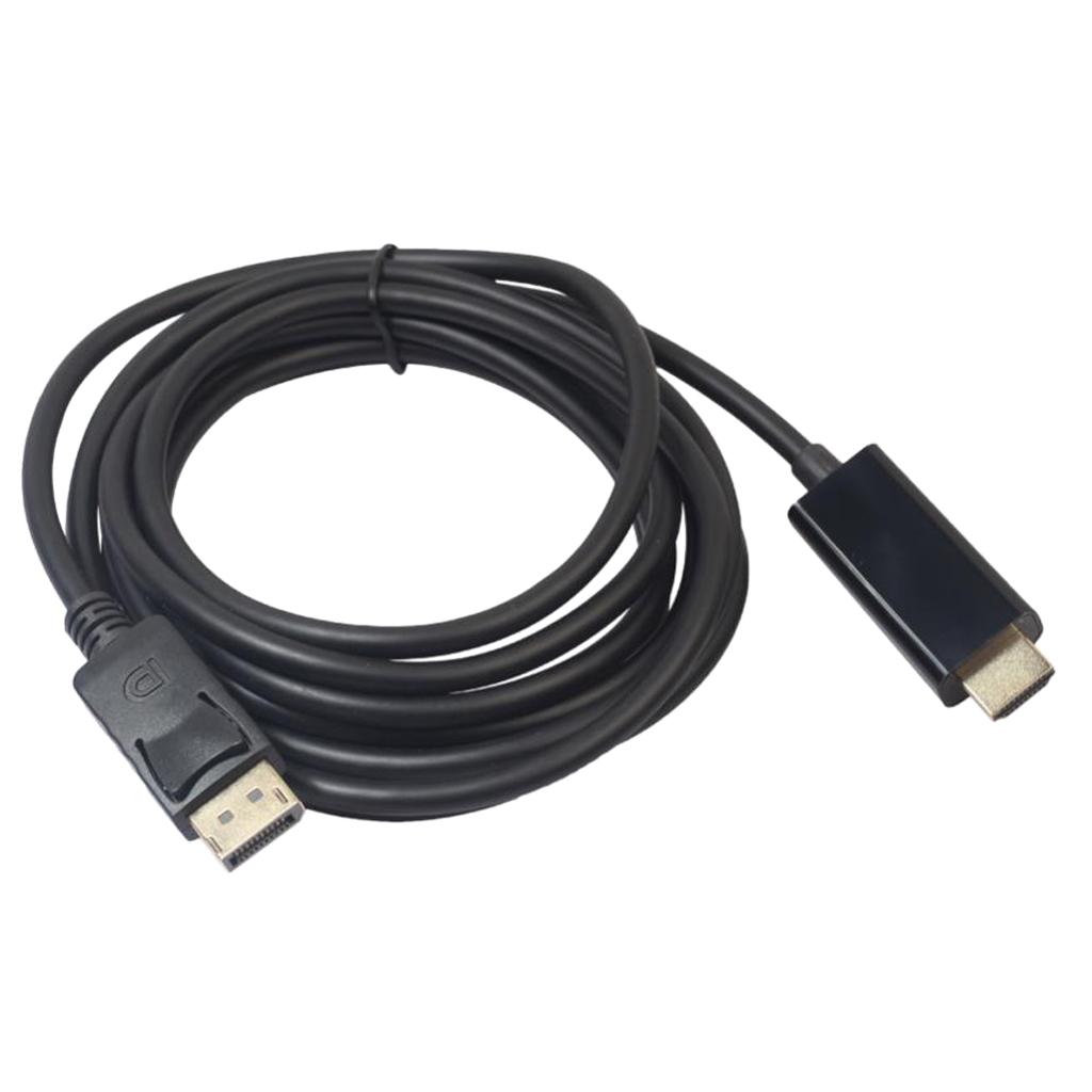 300cm DP Displayport to HDMI Cable for PC Macbook Laptop TV