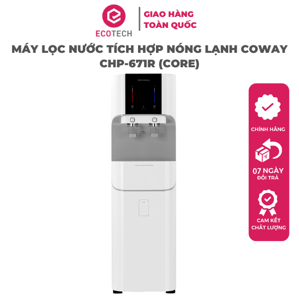 Máy lọc nước nóng lạnh Coway Core CHP-671R - Hàng chính hãng