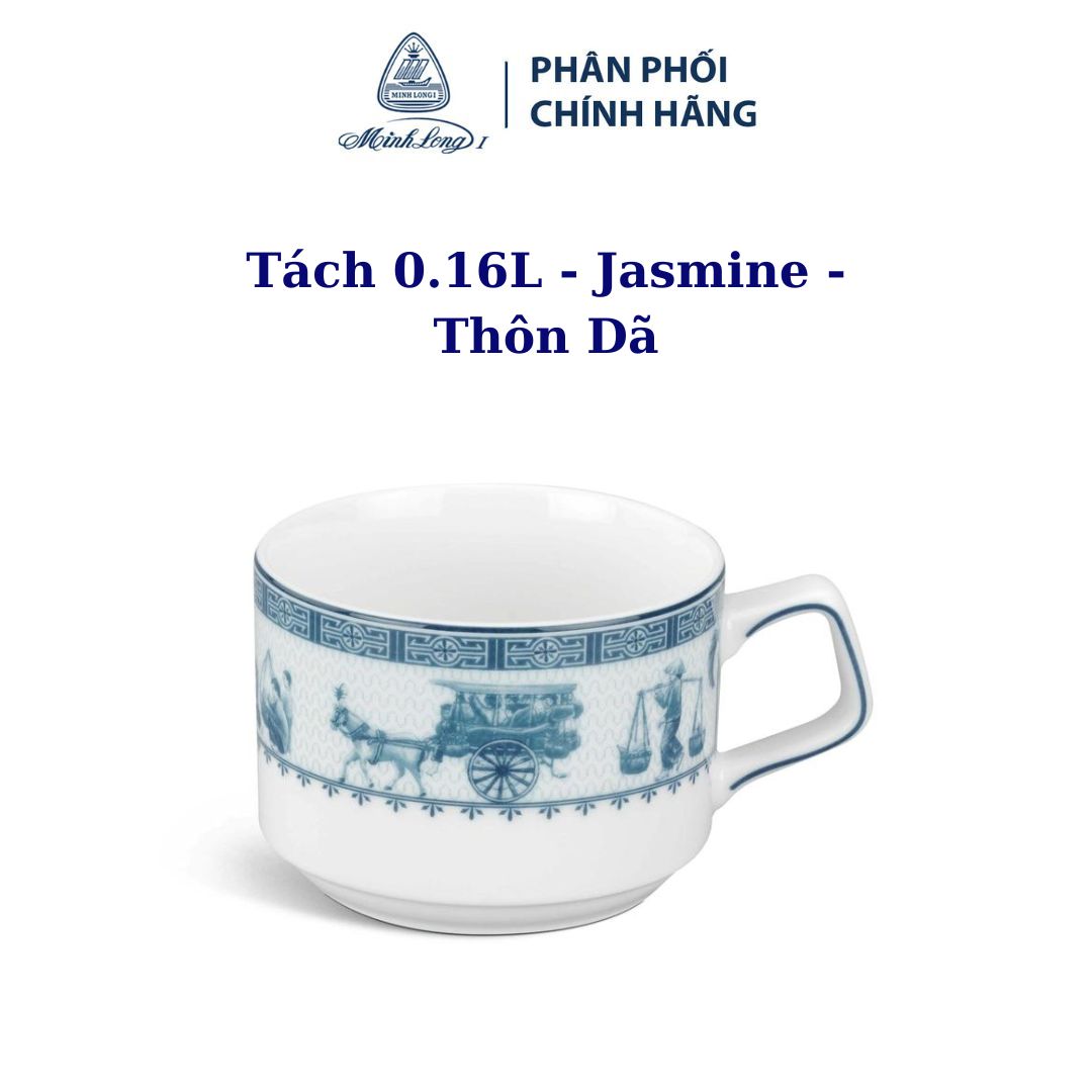 Tách trà 0.16L Jasmine Thôn Dã - Gốm sứ cao cấp Minh Long 1