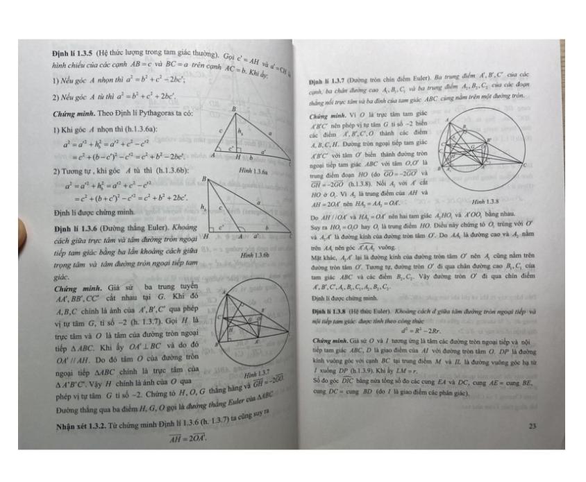 Sách - Phương trình bậc ba với các hệ thức hình học và lượng giác trong tam giác