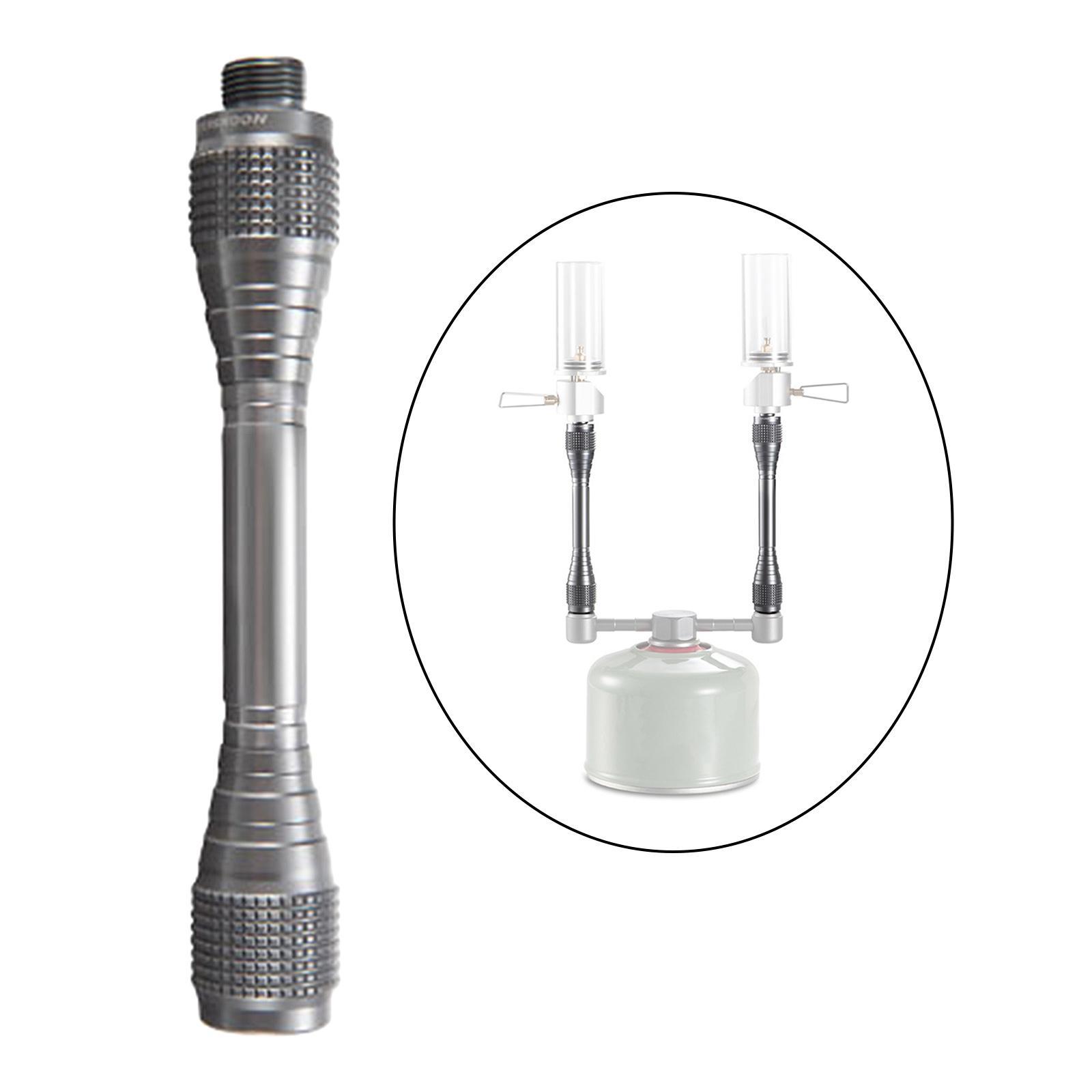 5in Camping Gas Lantern Extension Pole Gas Tank Converter Rod Outdoor Picnic