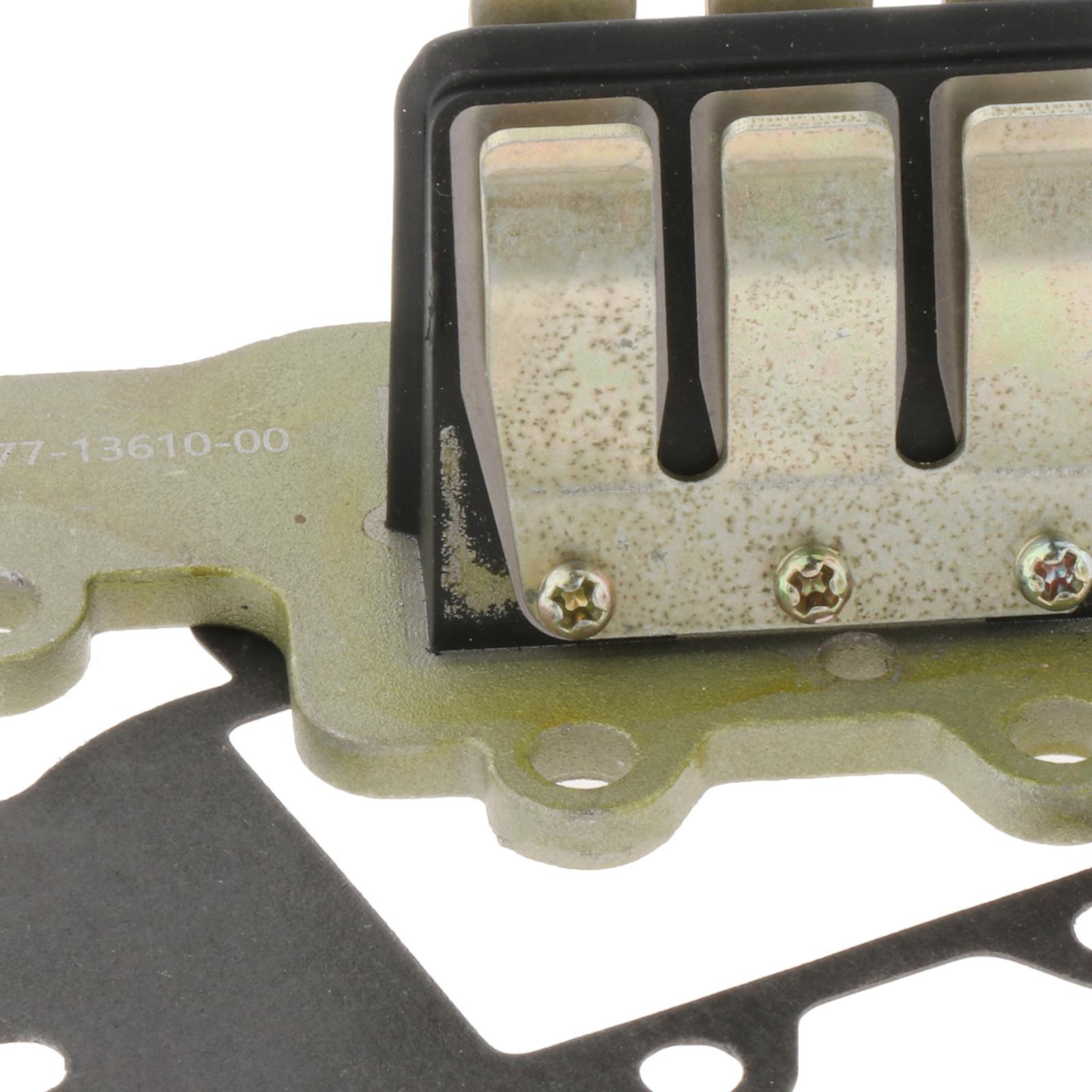 Intake Reed Valve Assy Gasket 677-13610-00 677-13621 for Yamaha 6HP 8HP Outboard Engine, Boat Motor Parts Motorcycles