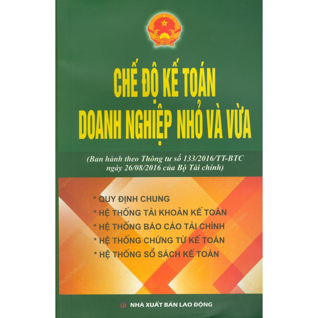 Sách - Chế Độ Kế Toán Doanh Nghiệp Nhỏ Và Vừa (Theo Thông Tư 133/2016/TT-BTC Của Bộ Tài Chính)