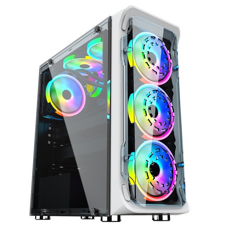 Vỏ Case máy tính Gametek Shadow White/ATX