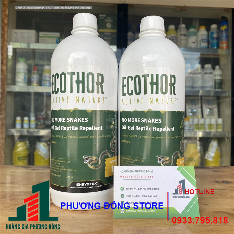 Thuốc diệt tắt kè Ecothor Lizards (lít) - xua thằn lằn, tắc kè dạng lỏng