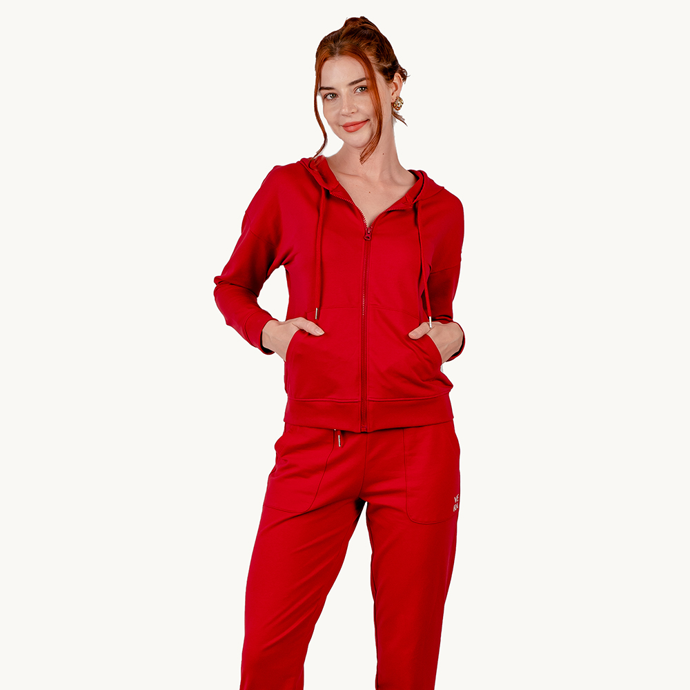 Áo Hoodie Jacket Vera vảy cá trơn - V0431