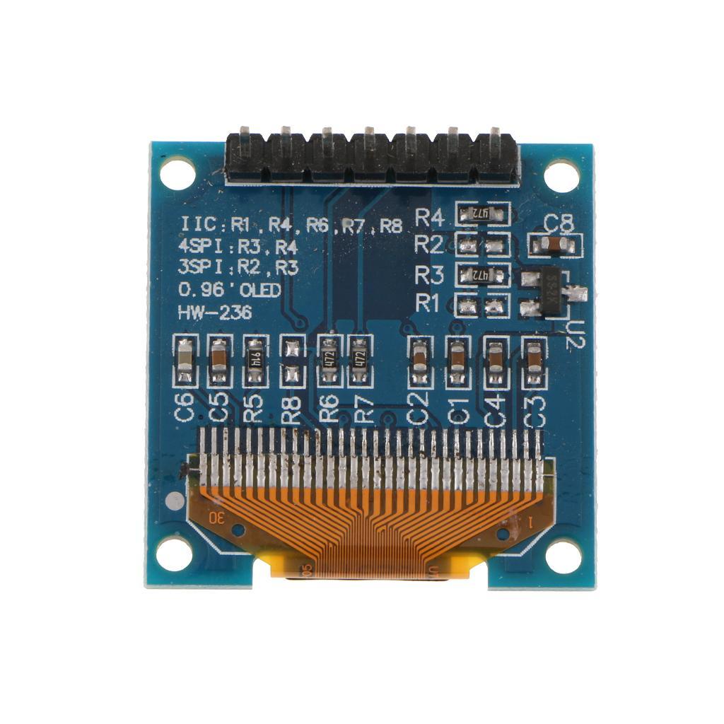 0.96 Inch SPI IIC 128X64 OLED LCD LED Display Module For Blue