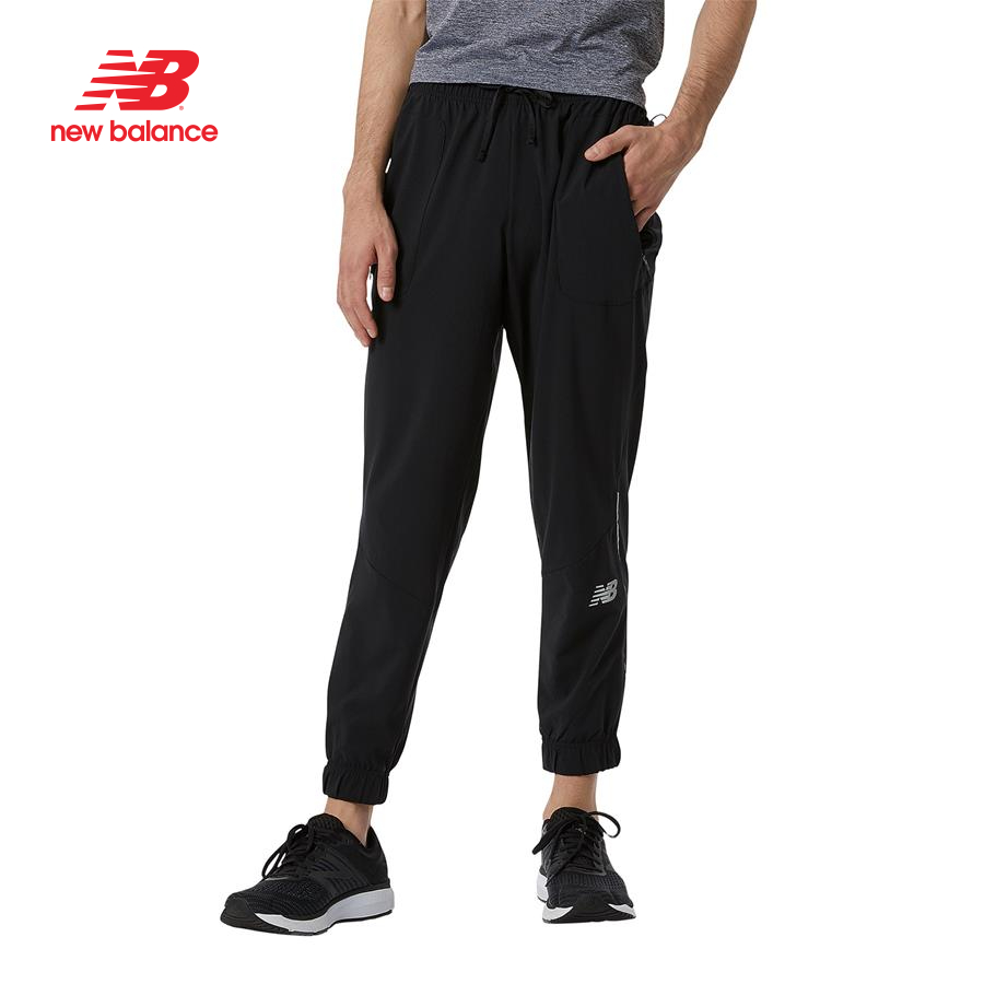 Quần dài thể thao nam New Balance RUNNING M BLACK - MP21272BK (form quốc tế)