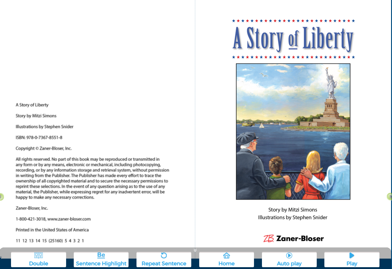 [E-BOOK] i-Learn Smart World 6 Truyện đọc - A Story of Liberty