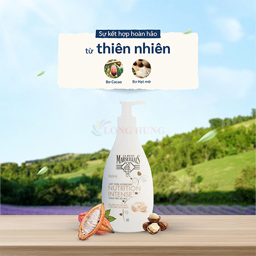 Sữa dưỡng thể Le Petit Marseillais (250ml) - Hàng chính hãng