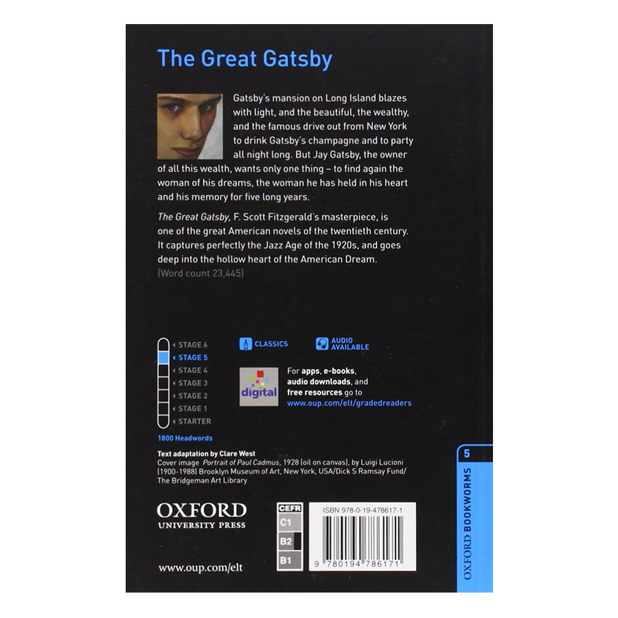 Oxford Bookworms Library (3 Ed.) 5: The Great Gatsby