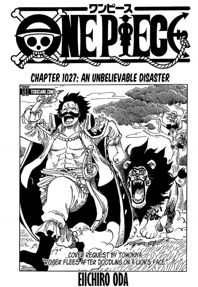 đảo hải tặc - one piece chapter 1027 1