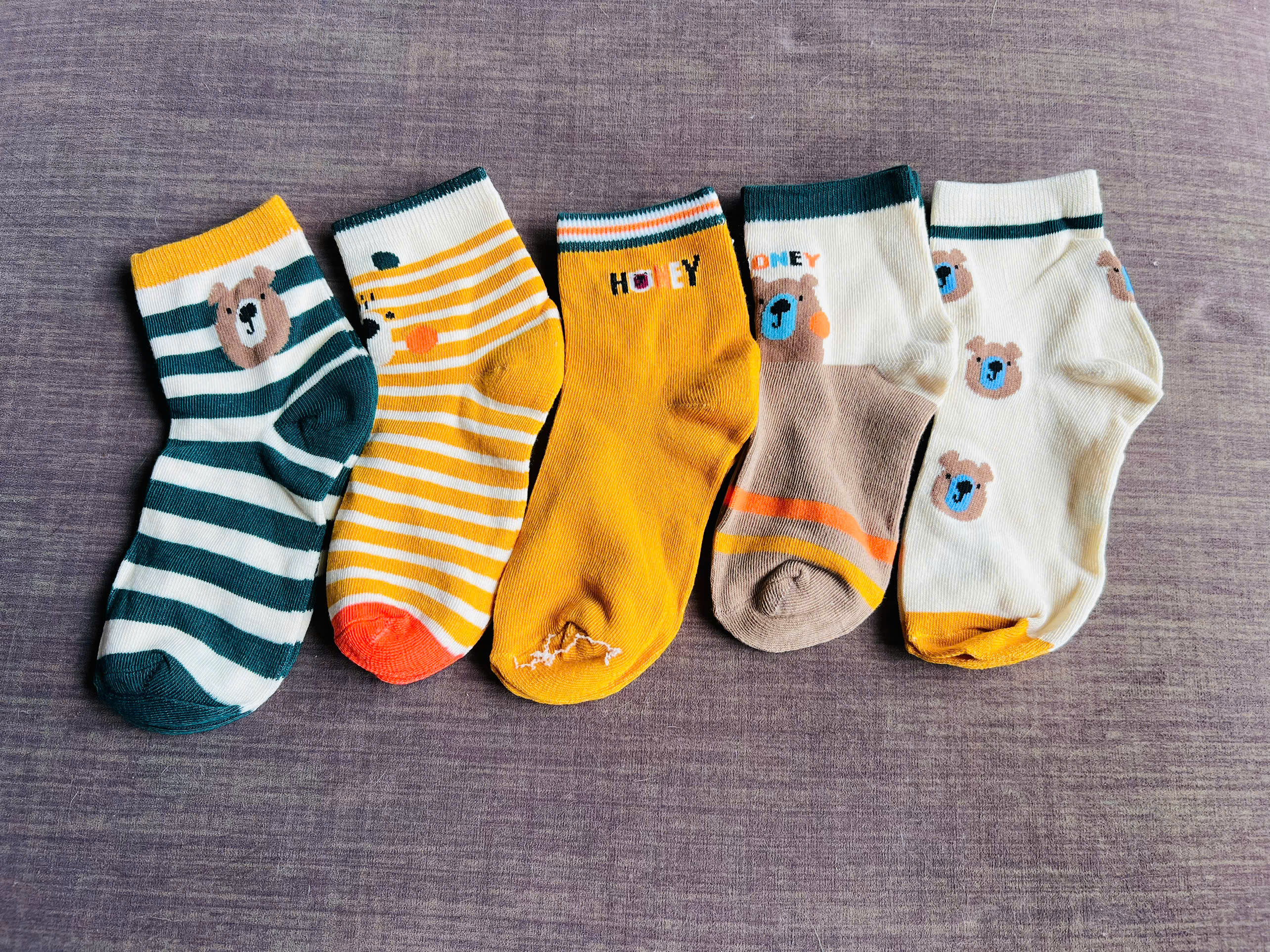 SET 5 ĐÔI TẤT VỚ XANH 02 DỄ THƯƠNG TỪ 1-12 TUỔI DÀNH CHO BÉ TRAI BÉ GÁI