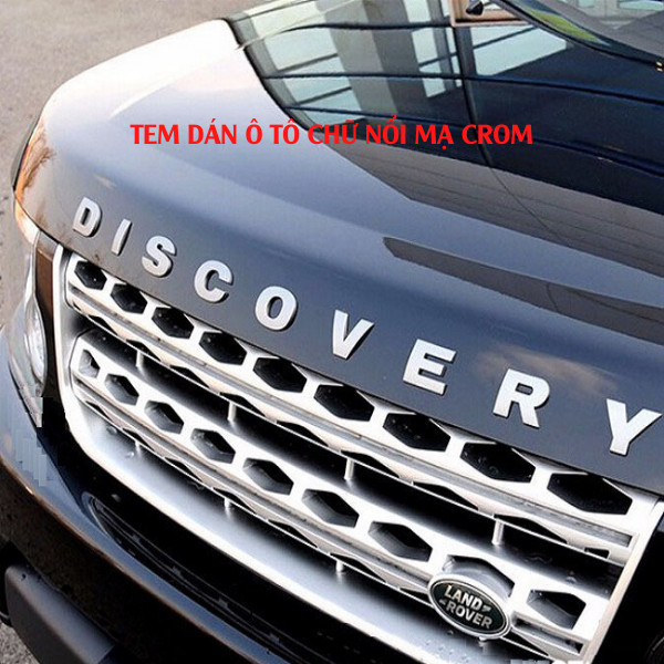 Tem Dán Discovery Trang Trí Ô Tô, Xe Hơi - Tem Dán Trang Trí Xe Ô Tô