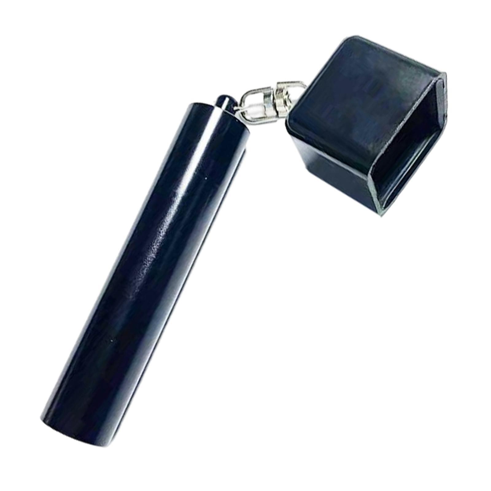 Professional Billiards Pool Cue Chalk Holder for Billiards Snooker Black