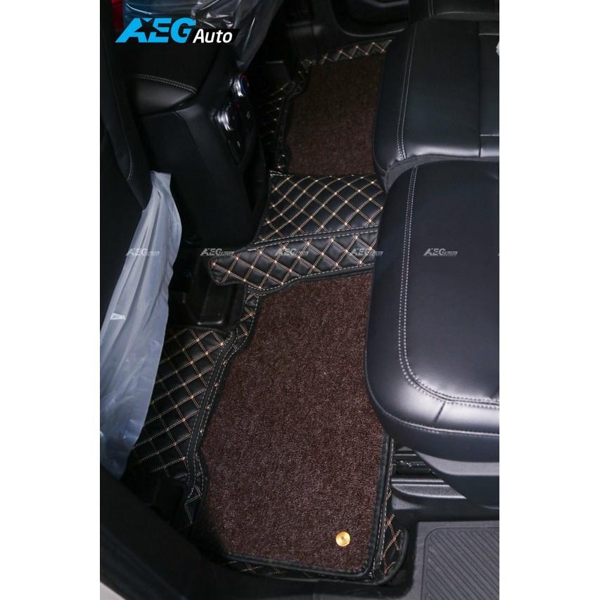 Thảm Lót Sàn Xe Ford Territory 2022- 2023, Thảm 5D mẫu da cao cấp, kết hợp rối sàn, Chuẩn Phom, Đa Dạng Mẫu Mã