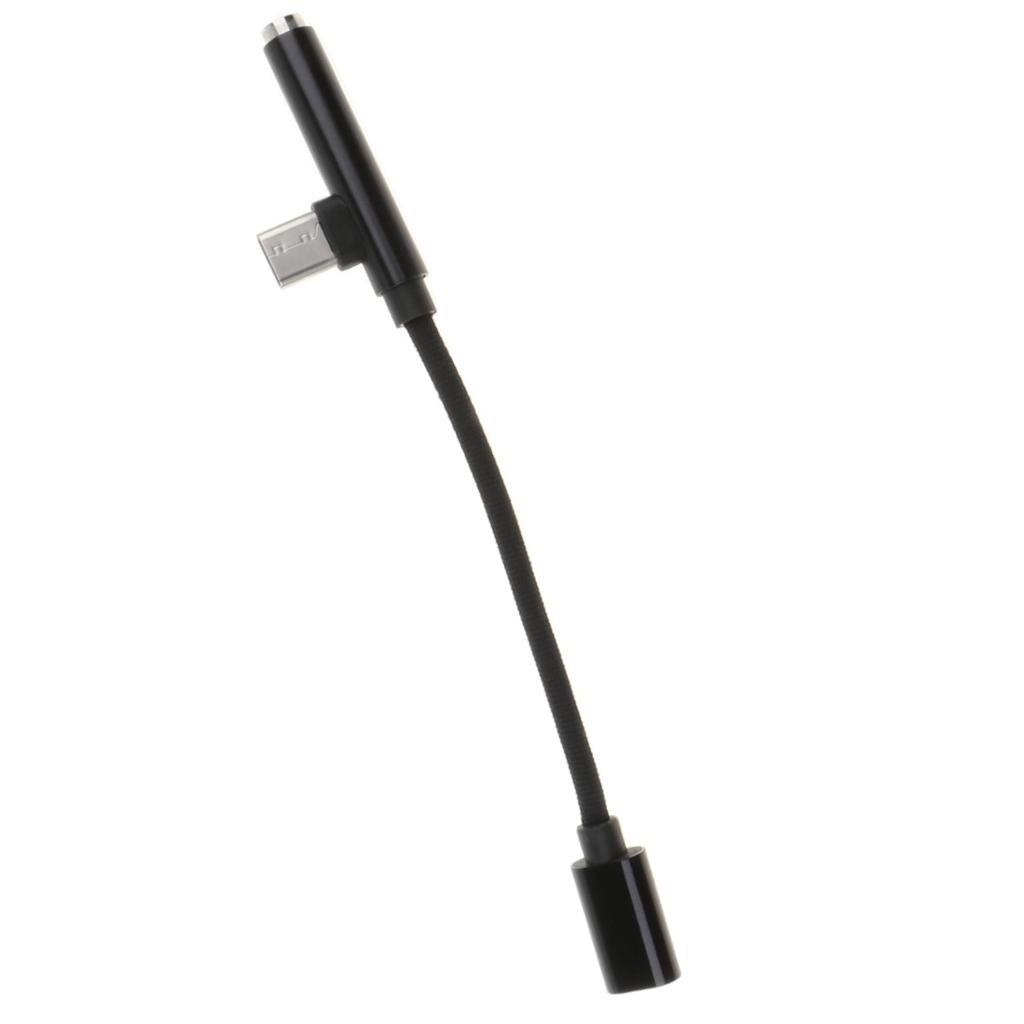 2 In 1 USB-C To Charger & 3.5mm AUX For Android Splitter Audio Cable