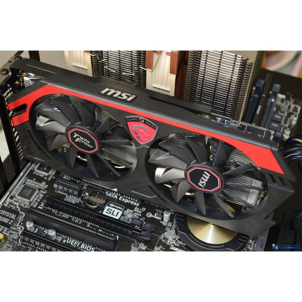 VGA MSI GeForce GTX 750 Ti Gaming X 2GB DDR5 - Hàng Chính Hãng