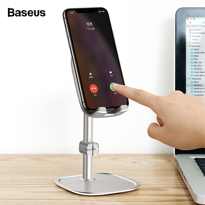 Giá đỡ 2 in 1 Baseus Metal Table cho điện thoại và máy tính bảng (Hợp kim chắc chắn, đa năng, gọn nhẹ)
