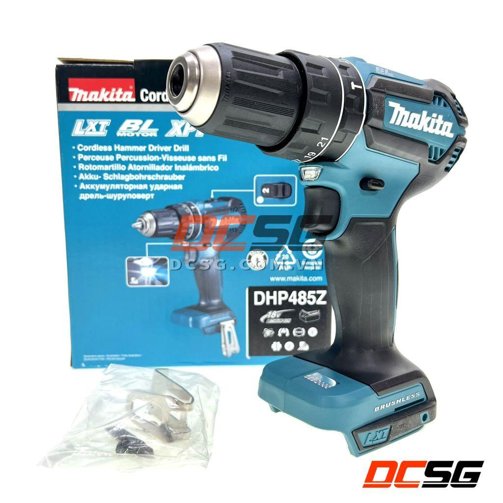 Máy khoan búa và vặn vít dùng pin LXT 18V Makita DHP485Z | DCSG