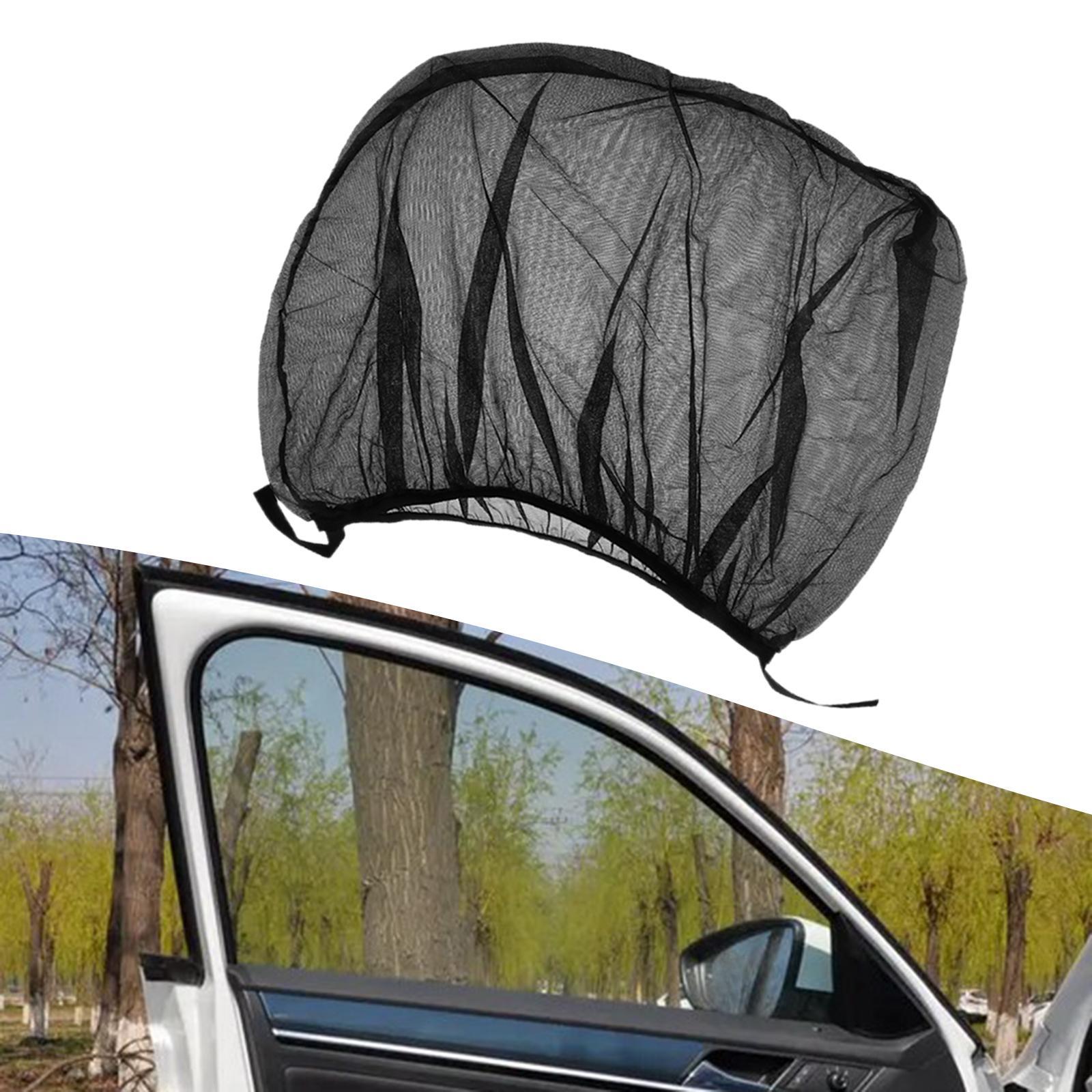 2X Car Sun Shade Curtain Net Proof XL