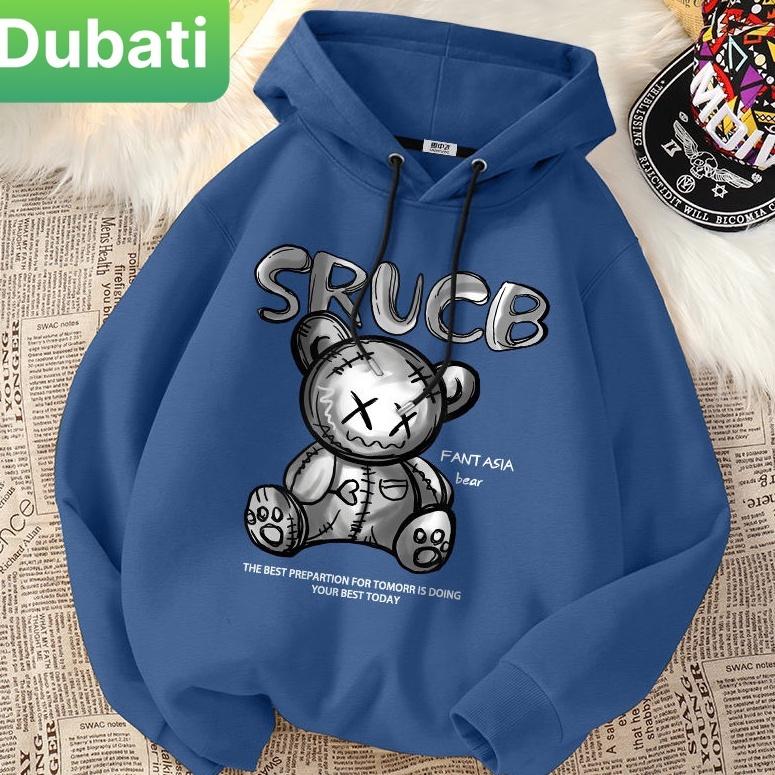 ÁO NỈ, ÁO KHOÁC HOODIE GẤU SCRUB SIÊU NGẦU NAM NỮ PHONG CÁCH CAO CẤP - DUBATI FASHION