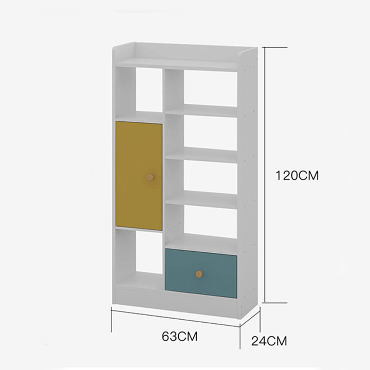 Giá để sách bằng gỗ, kệ sách, tủ sách  MGK012