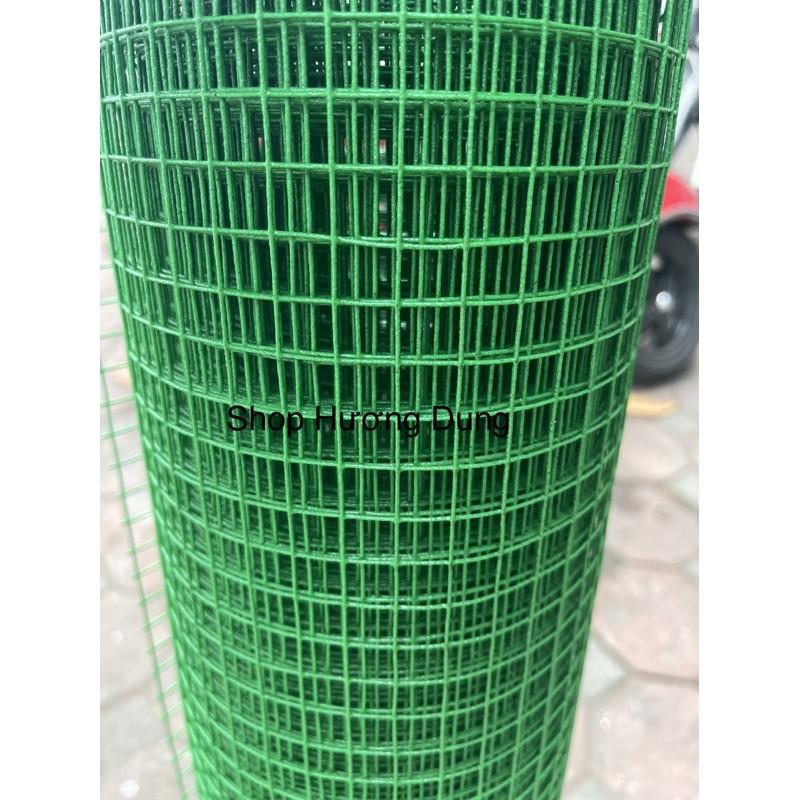 Lưới sắt thép bọc nhựa mắt 1cm