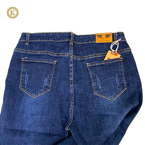 Quần jeans bigssize kimfashion, quần 9 tất co giãn dành cho nữ từ 60-80g tùy chiều cao