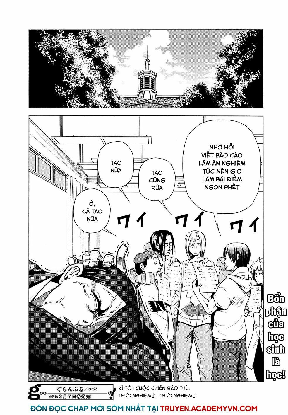 cô gái thích lặn - grand blue chapter 31 24