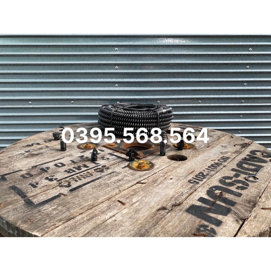 15M dây thông cống + 6 đầu thông+Kết nối