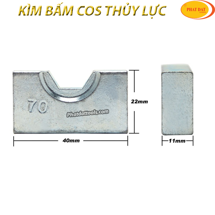 Kìm Bấm Cos Thủy Lực PADA YQK240