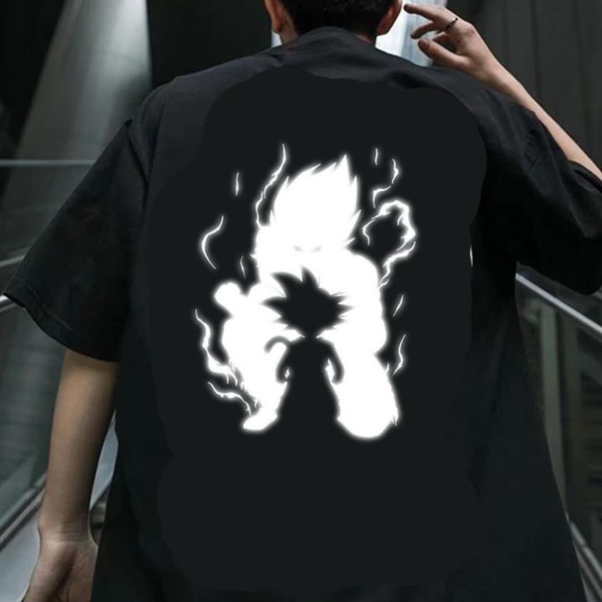 ÁO THUN PHẢN QUANG TAY LỠ GOKU 2 NAM NỮ