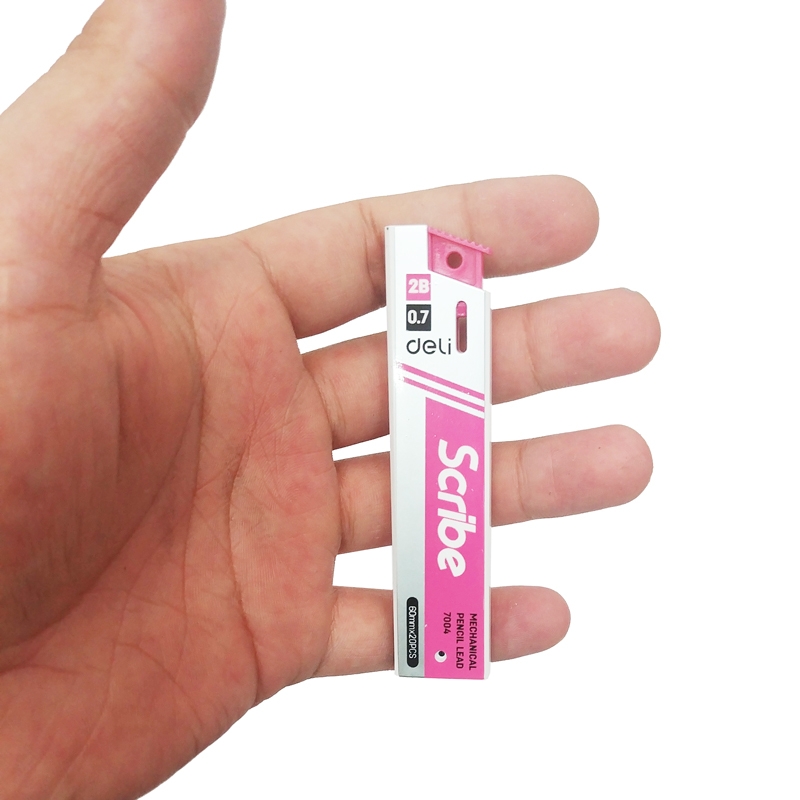 Ruột Chì 2B 0.7mm - Deli N7004 - Cam
