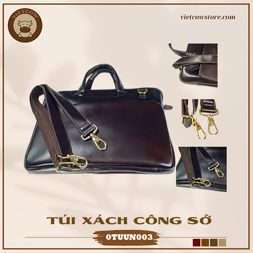 Túi Công Sở Da Bò Pullup, Túi Công Sở Da Bò Thời Trang_VietCow_0TXUN003