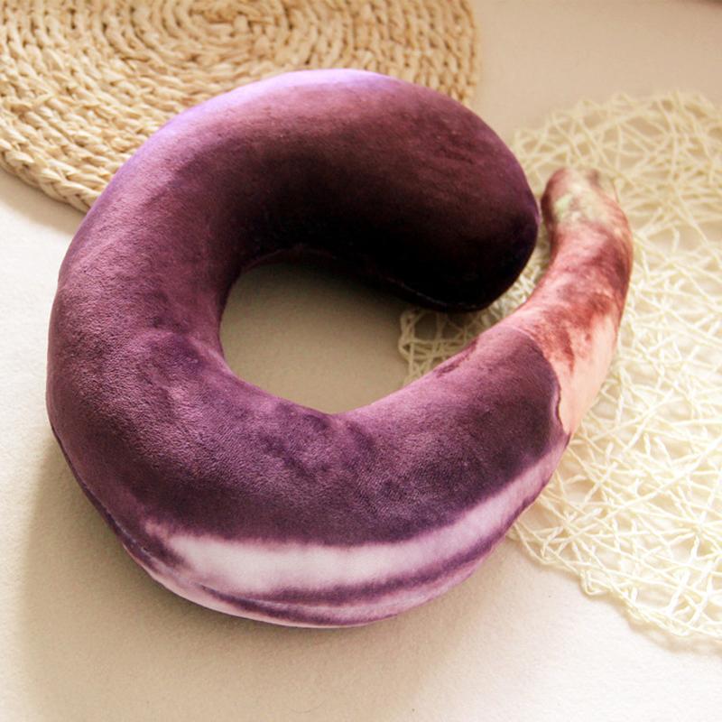 Siêu Dễ Thương Mềm Mại U Sang Trọng Trở Lại Bóng Đồ Chơi Thịt Tôm Sofa gối Đệm Toy Thú Nhồi Bông Phim Hoạt Hình Gối Sáng Tạo cho Cô Gái Trẻ Em