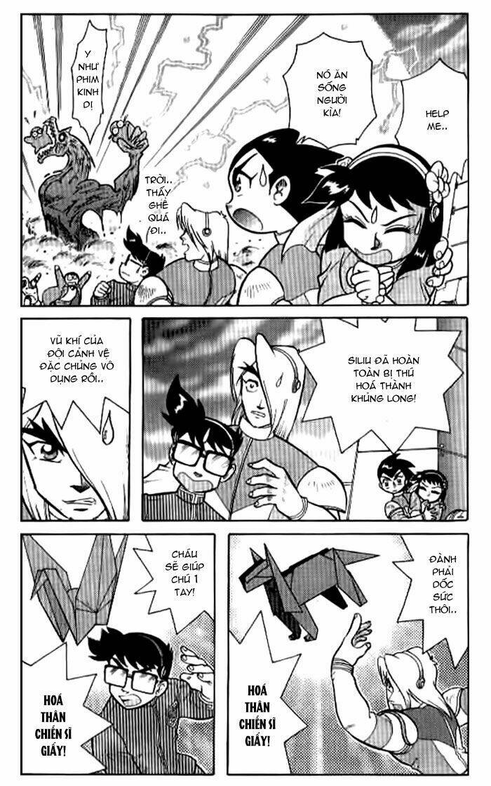 hiệp sĩ giấy - origami fighter chapter 34 16