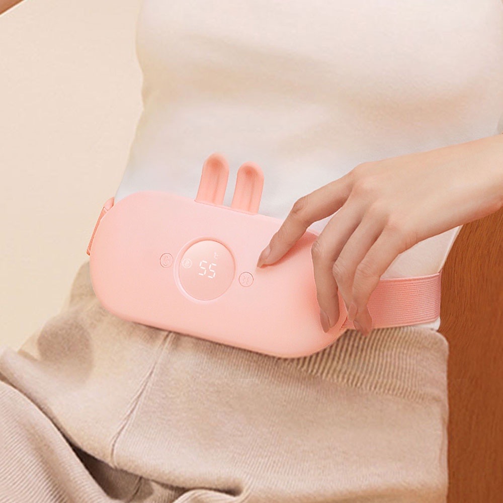 ￼Thắt lưng sưởi ấm giảm đau Uareliffe kỹ thuật số 5 chế độ