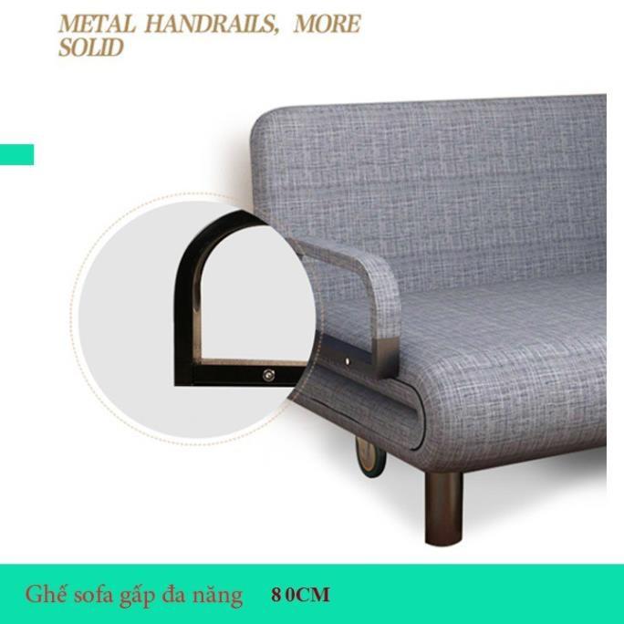 Sofa giường gấp gọn 80cm , Ghế sofa giường đa năng 80cm