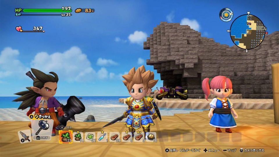 Dragon Quest Builders 2 Cho Máy Nintendo Switch - hàng nhập Khẩu