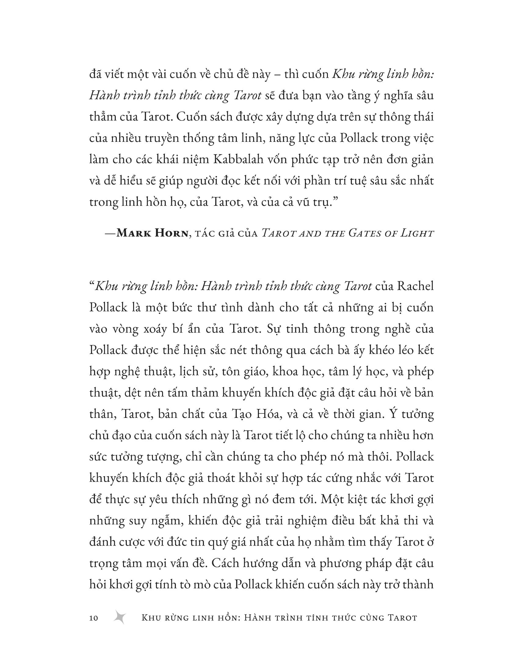 Sách - Khu Rừng Linh Hồn - Hành Trình Tỉnh Thức Cùng Tarot