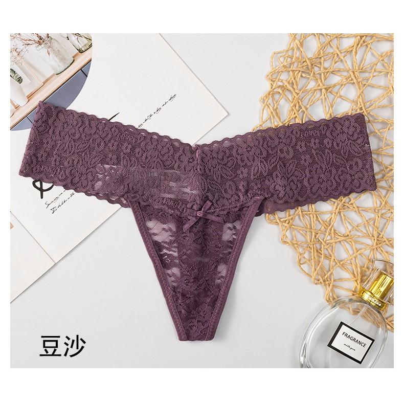 COMBO 5 QUẦN LỌT KHE REN VORONIN 6214