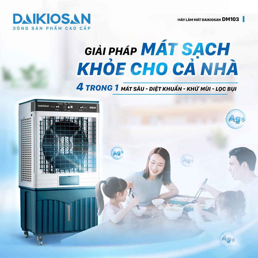 Quạt điều hòa dân dụng Daikiosan DM103 - Hàng chính hãng