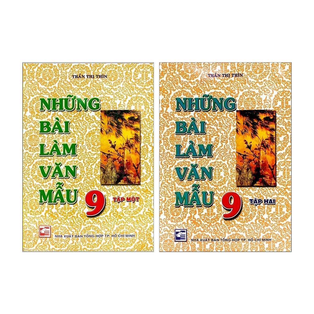 Sách Combo Những Bài Làm Văn Mẫu 9