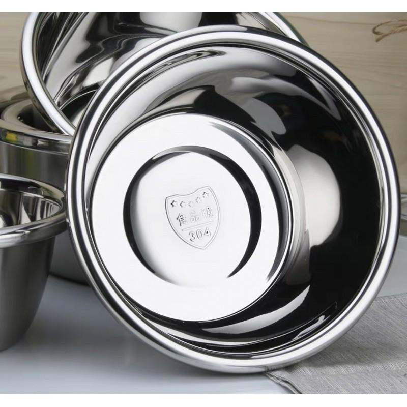 Chậu,bát 304 inox 100% cao cấp các cỡ hàng dầy