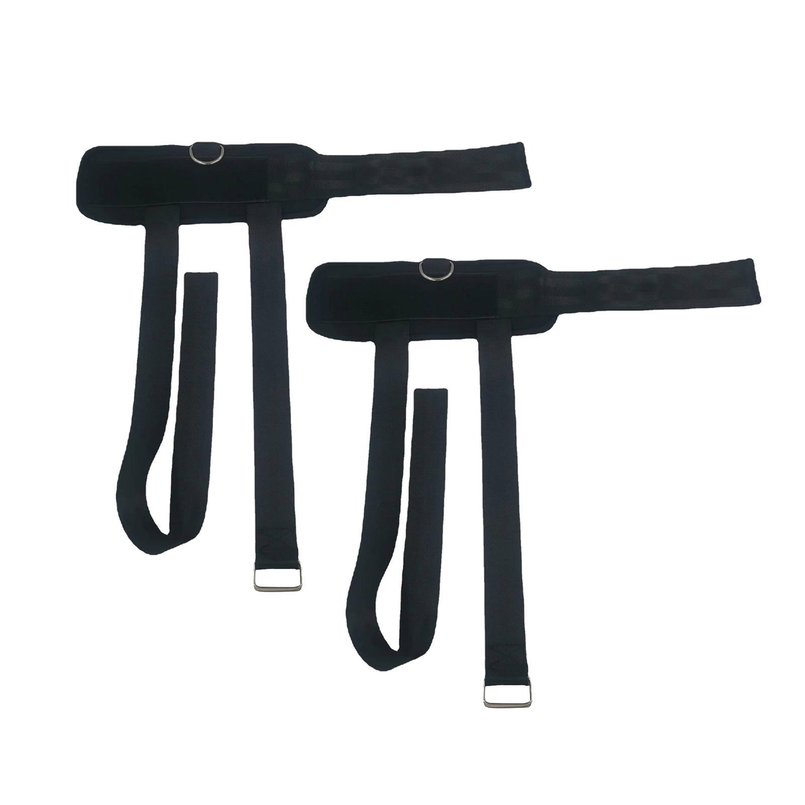 Dumbbell Ankle Strap Ankle Weights Straps Portable Fittings Dumbbell Attachment Sturdy Tibialis Trainer Ankle Cuffs for Fitness Bodybuilding