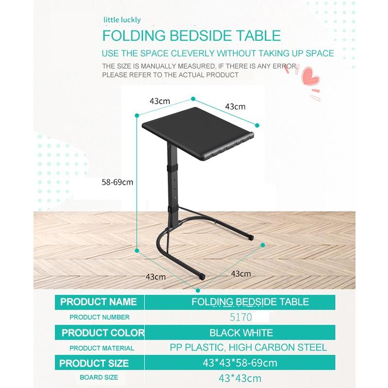 Bàn làm việc đứng nâng hạ Foldable Computer Table Adjustable 580mm-695mm